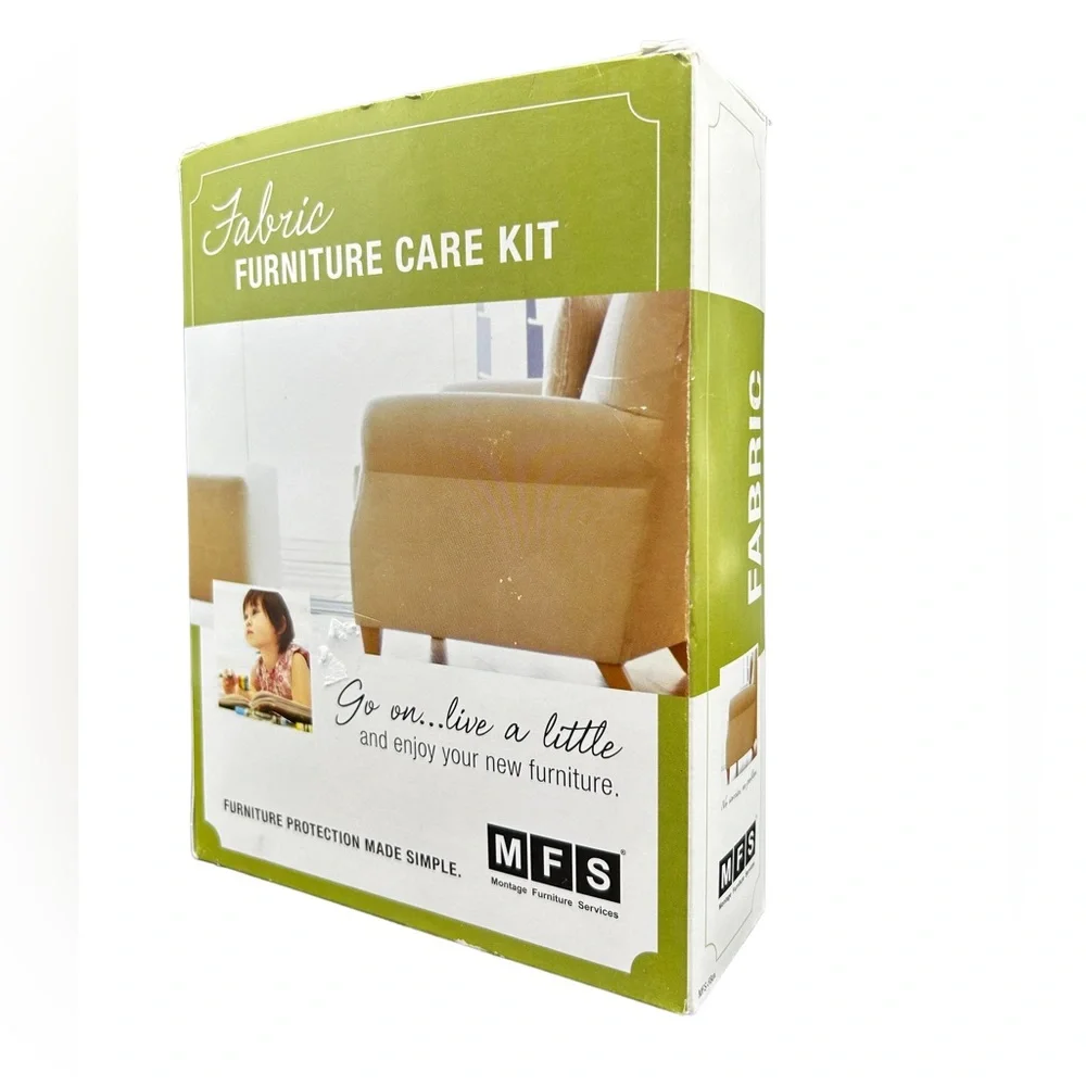 Furniture Care Kit By MFS New In Box Never Used Vynal Wood Upholstery.